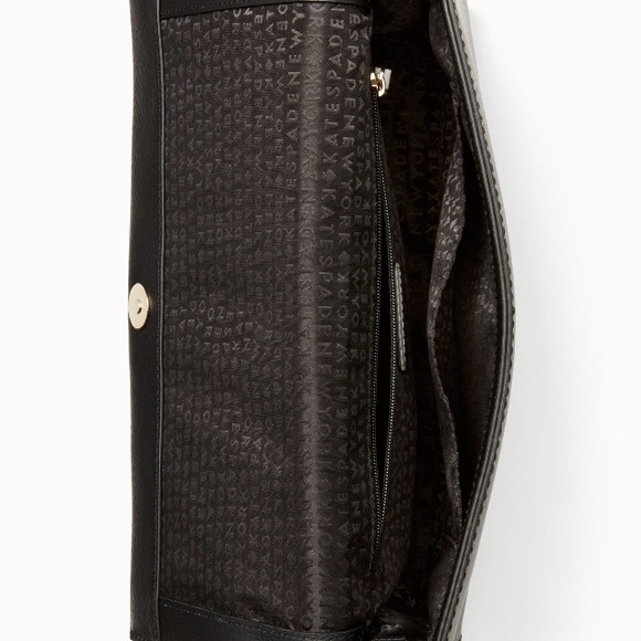 Kate Spade NWT Black/White Bow Crossbody Bag - Picture 5 of 8